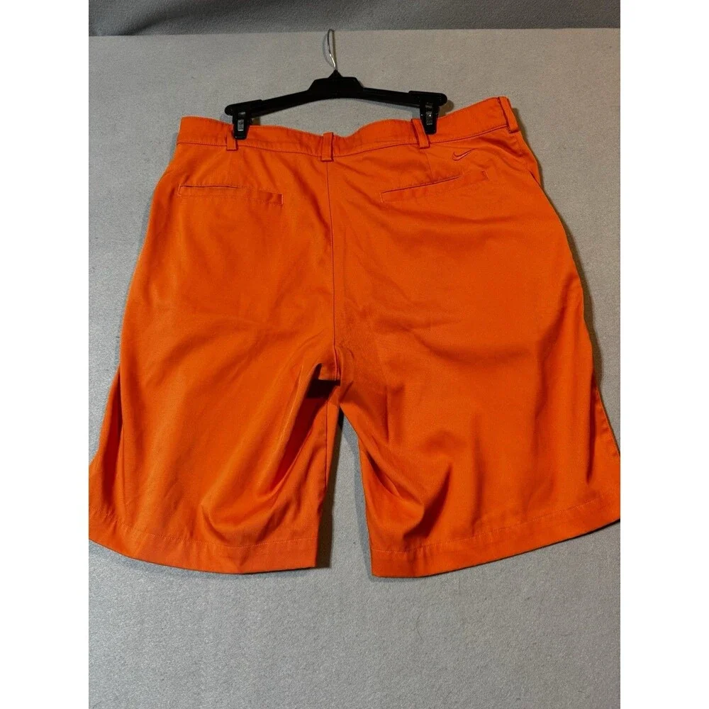 Nike Golf Shorts with Dri-FIT Technology in Orange- Size 36 Men's